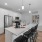 a kitchen with a dining table