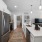 a kitchen with a large island